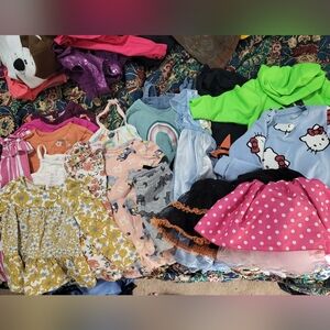 2T toddler clothing lot